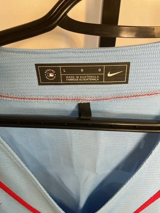 Nike St. Louis Cardinals Arenado #28 Jersey Women’s Large Blue MLB Button Front - Picture 4 of 5